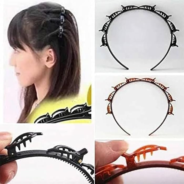 Headband (Black and Brown) - 2 Pieces - Image 5